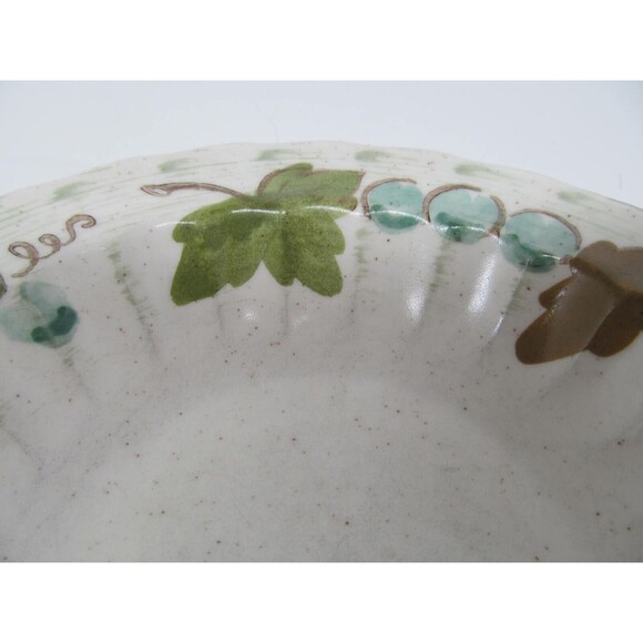 Metlox Vernon Ware Vinyard Set Of 4 Vintage 6 " Dessert Fruit Bowls VGC - Picture 8 of 9